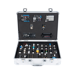 Acebott ชุดอุปกรณ์แสดงผลโมดูล40ชิ้น, ชุดอุปกรณ์อลูมิเนียมอัลลอยพร้อมเซ็นเซอร์ ESP32ชุดเรียนรู้อิเล็กทรอนิกส์สำหรับ <span class=keywords><strong>Arduino</strong></span> - Product Image 4