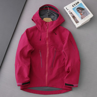 Nouvelle veste imperméable coupe-vent Alpha 7 SV pour l'extérieur, entièrement thermosoudée, idéale pour la randonnée transfrontalière