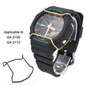 อะไหล่นาฬิกา ขอบตัวเรือนสแตนเลส สำหรับ Dw5600 5000 5610 GX56 Ga2100 Dw6900  ขายส่ง ห้าสี - Product Image 4