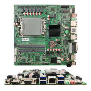 Carte mère OEM H610 DDR5/DDR4 LGA1700 Micro-ATX compatible avec les processeurs Core I7/i5/i3 de 12e à 14e génération, nouvelle version, 64 Go, double, pour ordinateur de bureau - Product Image 3