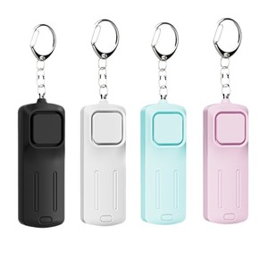 Alarma Personal con Llavero, Sirena de 130dB, Luz LED, Dispositivo Antirrobo, Material ABS, para la Seguridad de las Mujeres - Product Image 1