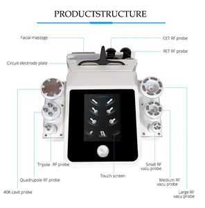 Japonya dikey 9 in 1 iç yağ bıçak vücut yönetimi 448K sıcaklık kontrollü güzellik makinesi - Product Image 3