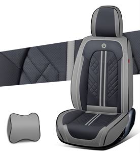 Set completo universale coprisedile <span class=keywords><strong>auto</strong></span> in pelle PVC con cuscino sedile <span class=keywords><strong>auto</strong></span> che migliora Comfort e stile - Product Image 6