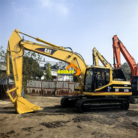 Excavatrice sur chenilles d'occasion du Japon, modèle CAT320BL 2018, moteur Caterpillar 3066T 100KW, godet de 1,0m, 20 tonnes, 0-2000 heures de fonctionnement