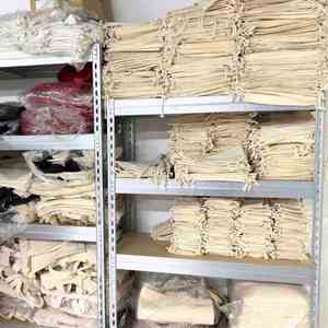 ชุดของขวัญสำหรับงานแต่งงาน ถุงผ้ามัสลินแบบใช้ซ้ำได้ ถุงผ้ารูดเชือกธรรมชาติ - Product Image 6