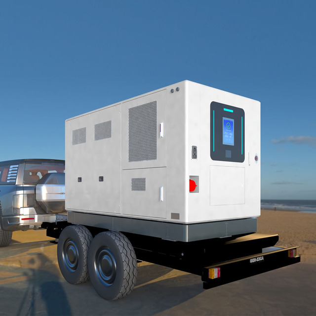 High Capacity DC EV Charging Station with Energy Storage System V2G Off Grid Power Station Mobile EV Charger Manufacturer