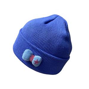 Bonnet personnalisé en polyester tricoté pour enfants pour l'automne et l'hiver Bonnet chaud brodé en 3D pour les voyages d'affaires à la plage - Product Image 6