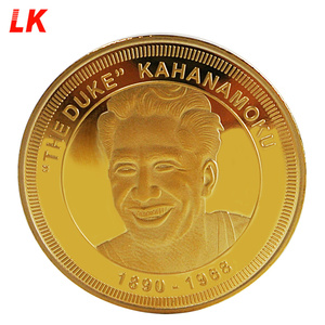 Pièces d'<span class=keywords><strong>or</strong></span> de 21mm faites à la main, fabricants professionnels asiatiques à collectionner à un seul achat - Product Image 3