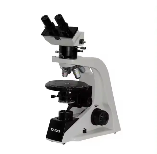 YJ-2009 mikroskop Teropong polarisasi, teropong laboratorium Mini profesional seri baru