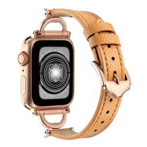 Correa de Metal para Reloj Inteligente Compatible con IWatch <span class=keywords><strong>Applewatch</strong></span>, Correa de Apple con Diseño en Forma de D - Product Image 2