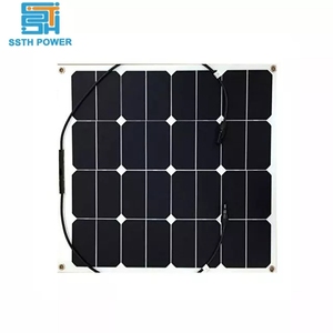 Panneau solaire monocristallin de haute qualité, petite taille, 50W, avec une efficacité de 19%, garantie de 10 ans pour une utilisation domestique - Product Image 1