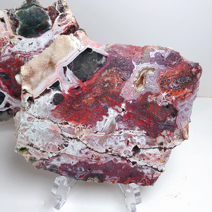 Venta al por Mayor de Losas de Ágata Natural de México, Piedras Curativas, Losas de Cristal, Drusa para Decoración - Product Image 2