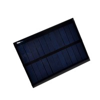 Nouveau panneau solaire 0,5W 5V, module portable, petit panneau solaire DIY pour chargeur de téléphone portable, éclairage domestique, jouet, etc., cellule solaire
