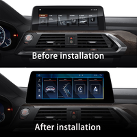Sistema Operativo Linux de 10.25 Pulgadas para BMW X3 G01 X4 G02 2018-2022, Reproductor Multimedia para Auto con DVD, GPS, Navegación, Carplay Inalámbrico y Pantalla