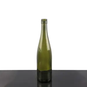 Proveedor profesional de botellas de vino, 750ml, hecho en tianjín, Borgoña