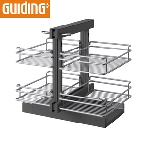 Corredera de Metal esquina olla cajones gabinetes de cocina de cierre suave rincón mágico pie <span class=keywords><strong>armario</strong></span> para base de cocina de almacenamiento - Product Image 2