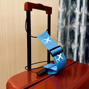 Cinghia Fissatrice per Valigie Personalizzata con Logo Stampato, Elastica, Riutilizzabile, Regolabile, <span class=keywords><strong>Cinghie</strong></span> Connettore per Bagagli da Viaggio - Product Image 5