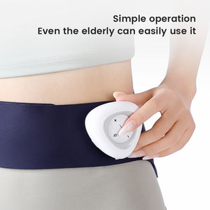 Masseur d'abdomen de ceinture de ventre plat électrique portatif des femmes avec le chauffage de <span class=keywords><strong>vibration</strong></span> pour l'amincissement de corps - Product Image 5