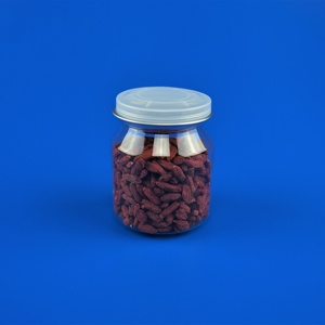 Tapioca Plastic Bottle Saffron Pet Containers For Nuts Takeaway Food Container Powder 100Gm Peanut Butter Candy Jar
