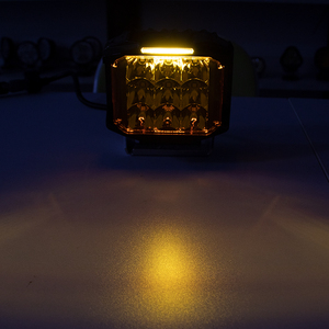 2pcs 7125lm ba hàng dẫn đèn làm việc lái xe đèn sương mù cho xe tải ATV UTV <span class=keywords><strong>LED</strong></span> Pods 5 inch 75W tại chỗ lũ Combo off road ánh sáng - Product Image 6