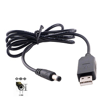 Onverter-potencia de 5 a 8,4, potencia de 9 a 12V, macho a 5521 5525 4017 35135