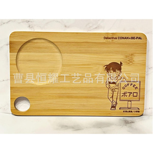 Planche à découper en bambou Hengyao Crafts 24x15x1cm, design Detective Conan, pour usage en cuisine - Product Image 5