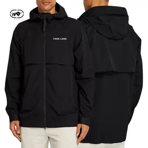 OEM Custom Printing Logo Windbreaker Jackets Outdoor Rain Waterproof Windbreaker Lightweight Windbreaker Jacket For Men