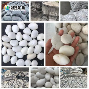 Natuurlijke Rivier Rots 20Mm Witte Grind Steen Gecertificeerd Voor <span class=keywords><strong>Aquarium</strong></span> Landschapsarchitectuur Hoge Duurzaamheid Grind Steen - Product Image 6