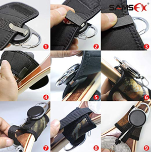 SAMSFX Băng Câu Cá Dây Đeo Bằng Cao Su Neoprene Và Dây Đeo Kèm Dụng Cụ & Phụ Kiện Lưới Câu Cá Bay - Product Image 2