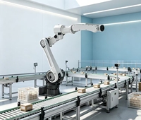 Bras de robot industriel à 6 axes ZDFH0620B, charge utile de 6 kg, portée de 1822 mm, précision de ±0,08 mm pour le soudage, la manutention, l'assemblage et l'automatisation