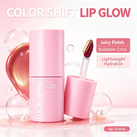 Teinte à lèvres longue tenue effet repulpant brillant Rose Pink Super Stay Teddy Lip Tint Lipstick, marque privée OEM