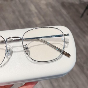 Montatura per Occhiali <span class=keywords><strong>Vintage</strong></span> in Metallo da Donna, Sottile con Bordo in Filo, Lenti Trasparenti, Pronta per Lenti da Vista, Ingrosso - Product Image 2