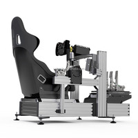 Para DIY Sim Racing Rig Alta calidad Sim Racing Accesorios de aluminio Personalizado Aluminio Sim Racing Cockpit 40160 Perfiles de aluminio