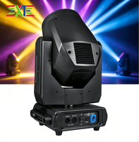 Projecteur à tête mobile de haute qualité 380W, 14 motifs, balayage 540°, lumière du jour 6000K, contrôle DMX512, anneau halo pour bar, discothèque, scène