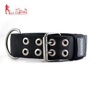 Collare per <span class=keywords><strong>Cani</strong></span> <span class=keywords><strong>Pitbull</strong></span> Resistente a 4 Strati in Nylon da 5 cm di Larghezza per Addestramento - Product Image 2