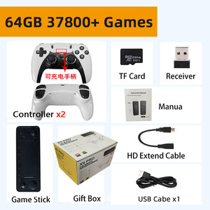 Consola de Juegos X9 4K <span class=keywords><strong>VAYAVA</strong></span> GD 20 HD TV con Control Inalámbrico de 2.4GHz, Multijugador, Memoria de 64/128 GB, Expansión TF de hasta 256 GB - Product Image 4