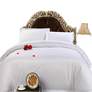 Hotel di lusso a buon mercato disegni di Hotel striscia di raso 100 cotone lenzuolo vendita all'ingrosso <span class=keywords><strong>Set</strong></span> di <span class=keywords><strong>lenzuola</strong></span> matrimoniale bianco - Product Image 6