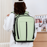 Sac à dos pour ordinateur portable unisexe en tissu Oxford avec bande réfléchissante, idéal pour les voyages, les affaires, les trajets quotidiens, l'université et l'école - Vente en gros directe usine, personnalisable