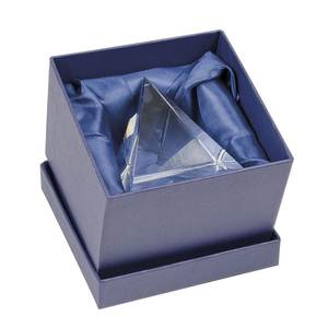 Pirámide de Cristal K9 70x70x70 mm Accesorio Decorativo para Oficina - Product Image 2