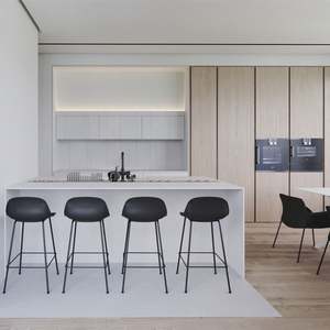 Meubles de cuisine chinois, armoires de cuisine abordables avec accessoires, ensemble complet, style luxueux avec plan de travail - Product Image 6