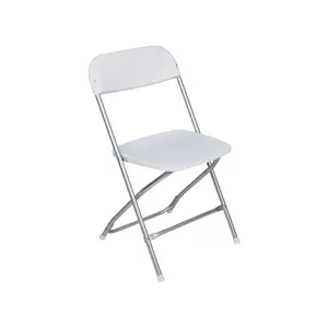 Americana White Plastic Folding Outdoor Event Party Chair