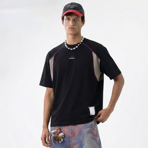 T-shirt Luminosa QUICKSHOW Streetwear 250GSM che si Illumina al Buio, Produttore di T-shirt Streetwear Personalizzate con <span class=keywords><strong>Stampa</strong></span> a Trasferimento Termico - Product Image 3