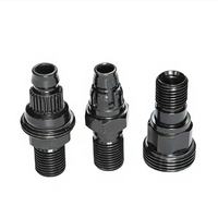 Adaptateur de foret diamanté à serrage rapide Tengrui DDBI, filetage de précision 1-1/4"-7 UNC mâle vers 1/2" BSP femelle, en acier allié