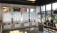 Expositor para 16 Pares de Gafas de Sol, Expositor de Gafas para Óptica con Cerradura o sin Cerradura