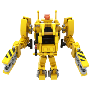 Funbuild Cổ Điển Phim Người Ngoài Hành Tinh Loader MOC-133766 Người Ngoài Hành Tinh Điện Loader Xây Dựng Khối Thiết Lập <span class=keywords><strong>Robot</strong></span> Gạch Đồ Chơi - Product Image 6