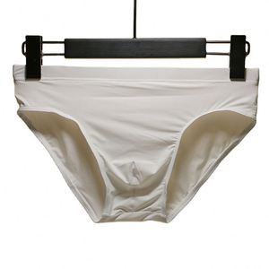 Men's Underwear Comfortable Fashion Smooth Breathable Adults Mid-Rise Knitted <b>Boxer</b> Briefs - Product Image 1