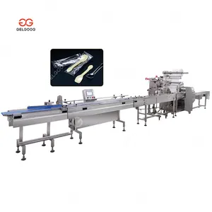 Automatic Plastic Spoon Pillow Packing Machine Prices