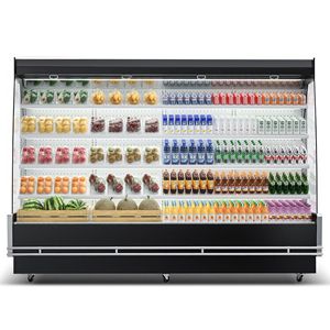 Refrigerador comercial de aire de una sola temperatura para exhibición de supermercado de frutas y verduras OEM disponible - Product Image 2
