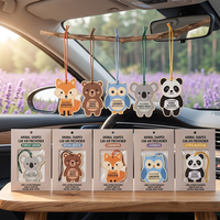 Désodorisant de voiture en papier personnalisé, parfum pour voiture, désodorisant suspendu en papier pour voiture