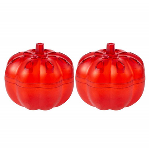 Piège à mouches des fruits domestique non toxique, design en forme de citrouille, piège à Drosophila, tueur de moucherons, attrape-mouches pour la lutte antiparasitaire des moucherons de cuisine - Product Image 1